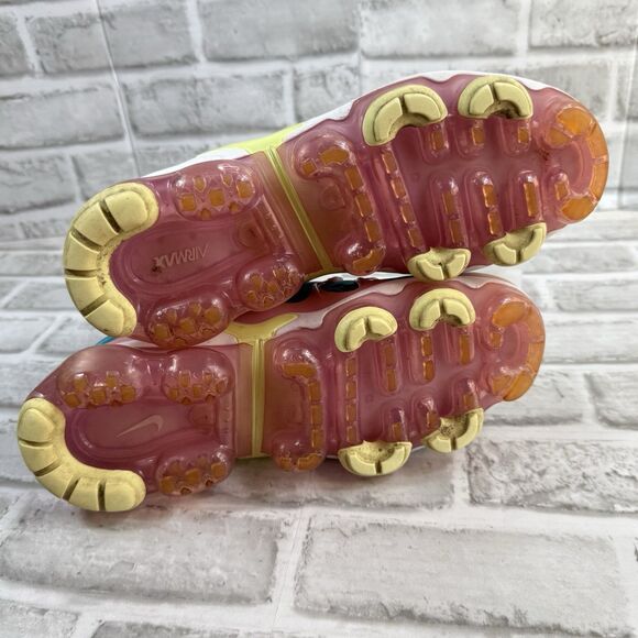 Nike Air Vapormax Plus Easter Blue Teal Volt Pink CW7014-100 Women’s Size 7 - Picture 8 of 12